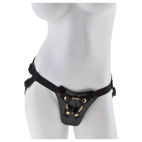 Fetish Fantasy - arnés ajustable para consoladores - negro