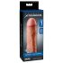 X-TENSION Perfect 1 - funda realista de pene - 17,7 cm - color natural