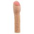 X-TENSION Perfect 2 - Funda realista para pene (20,3 cm) - Natural