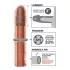 Pipedream - X-TENSION Perfect 3 - funda de pene realista (22,8 cm, color natural)