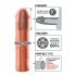 X-TENSION Mega 3 - funda realista para pene (22,8cm) - natural