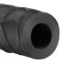 X-TENSION Mega 3 - funda pene realista - silicona negra - 22,8 cm