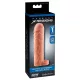 Pipedream X-TENSION Perfect 1 - funda para pene con anillo para testículos (17,7 cm, color natural)