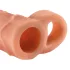 X-TENSION Perfect 1 - funda para pene con anillo - 17,7 cm - color natural