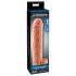 X-TENSION Perfect 2 - funda para pene con anillo - 19 cm - color natural