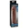 Pipedream X-TENSION Perfect 2 - funda para pene con anillo testicular - color carne oscuro (19 cm)