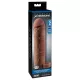 Pipedream X-TENSION Perfect 2 - funda para pene con anillo testicular - color carne oscuro (19 cm)