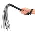 Fetish Fantasy Deluxe Látigo de Nueve Tails (65cm) - Negro