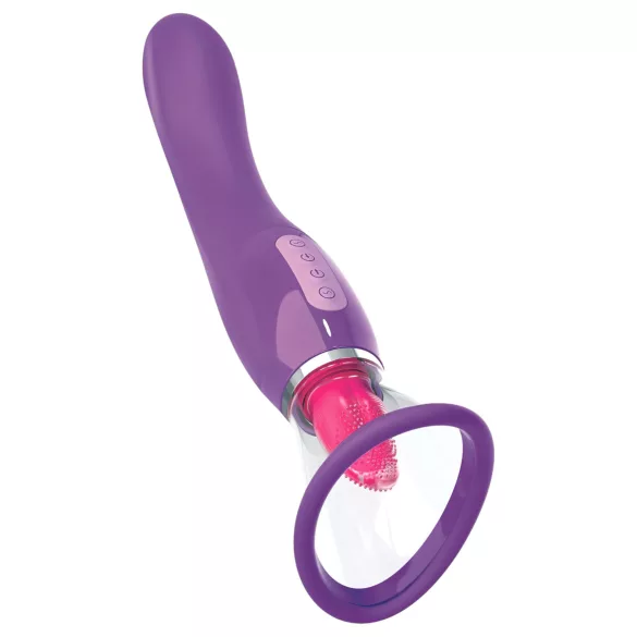 Pipedream - Fantasy - máquina de lamidos 3 en 1 recargable (lila)