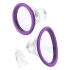 Fantasy - Vibrador 3 en 1 recargable (lila)