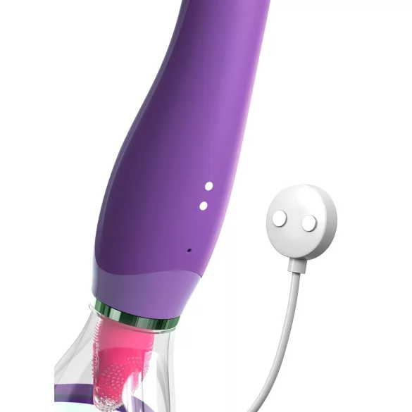 Pipedream - Fantasy - máquina de lamer 3 en 1 recargable (lila)