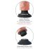 King Cock 8 - vibrador flexible y realista (25 cm)