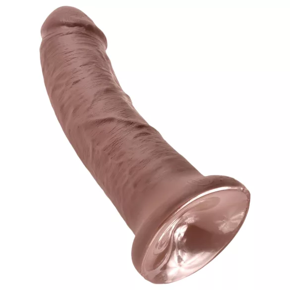 King Cock - dildo realista 20cm - marrón