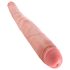 King Cock 16 Cónico - dildo doble realista (41 cm) - natural
