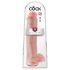 King Cock 15 - Consolador con ventosa y testículos (38cm) - Natural