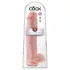 King Cock 15 - consolador con ventosa y testículos (38 cm, color natural)