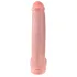 King Cock 15 - consolador con ventosa y testículos (38 cm, color natural)