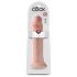 King Cock 14 - Dildo succionador grande 36cm natur