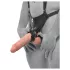 King Cock Strap-on 10 - arnés con consolador hueco 25cm