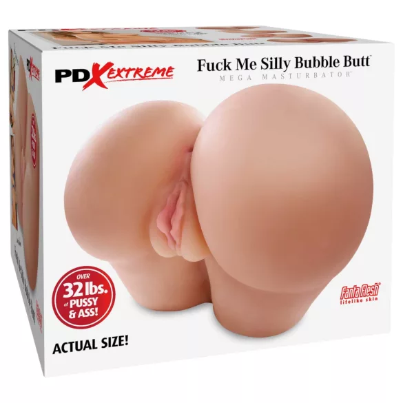 Pipedream - Fuck Me Silly Bubble Butt - masturbador de culo (color carne)