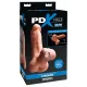 PDX Reach Around - Culo masturbador 2 en 1 y funda para pene (color carne)