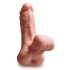 PDX Reach Around - 2 en 1: Anillo para el pene y masturbador (natural)