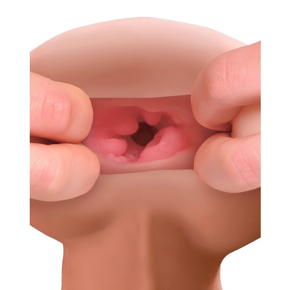 PDX Reach Around - masturbador doble función y funda pene