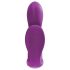 Éxtasis total 3 en 1: vibrador triple con radio y batería (lila)