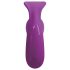 Éxtasis total 3 en 1: vibrador triple con radio y batería (lila)