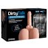 PDX Dirty Talk – Torso realista con dildo (natural)