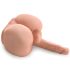 PDX Dirty Talk – Torso realista con dildo (natural)
