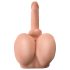 PDX Dirty Talk – Torso realista con dildo (natural)