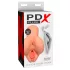 PDX Pick Your Pleasure - masturbador realista 2 en 1 (color natural)