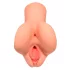 PDX Pick Your Pleasure - masturbador realista 2 en 1 (color natural)