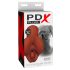 PDX Elige tu Placer - Masturbador 2 en 1 Realista (marrón)