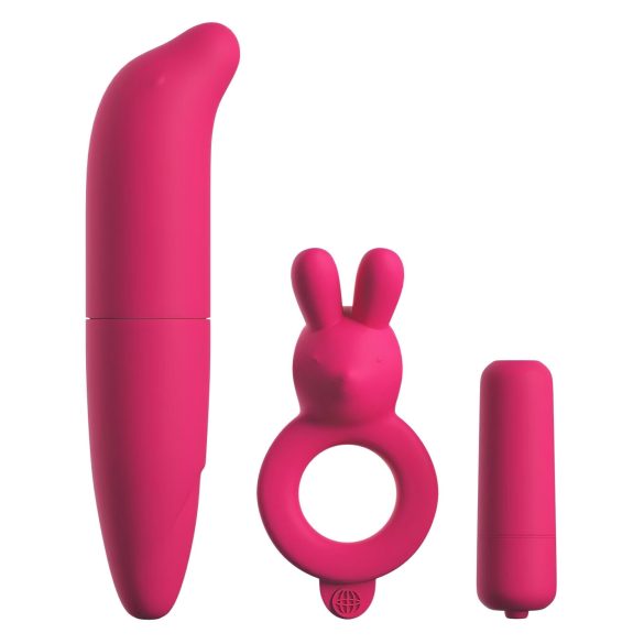 Classix - Conjunto impermeable de vibradores - 3 piezas (rosa)