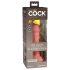 King Cock Elite 6 - consolador realista con ventosa (15 cm) - piel natural