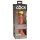 King Cock Elite 6 - consolador realista con ventosa 15 cm - color oscuro