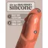 King Cock Elite 6 - consolador realista con ventosa 15 cm - color oscuro