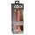 Dildo realista King Cock Elite 18 cm con ventosa - Natural