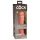 King Cock Elite 8 - consolador realista con ventosa (20cm) - piel natural