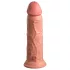 King Cock Elite 8 - dildo realista con ventosa 20cm - color natural