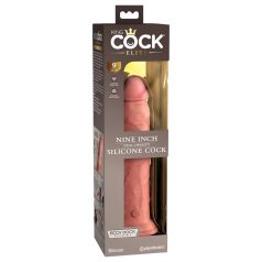   King Cock Elite 9 - dildo realista con ventosa - 23 cm - color natural