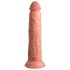 King Cock Elite 9 - Consolador realista con ventosa (23cm) - tono natural