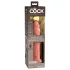 King Cock Elite 9 - consolador con ventosa vibrador 23cm - color piel