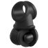 King Cock Elite Joyas de Corona - accesorio para arnés (negro)