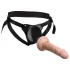 King Cock Elite Beginner's - arnés con dildo - realista - silicona negra