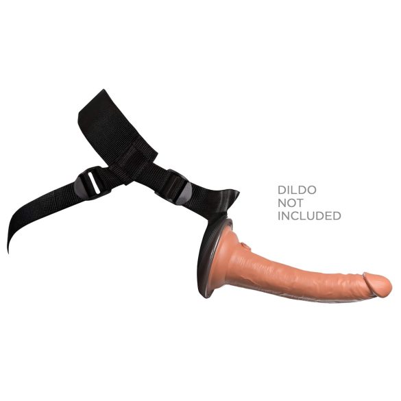 King Cock Elite - arnés con dildo realista sujeción cómoda - silicona marrón