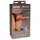 King Cock Elite Comfy - arnés con dildo realista - silicona marrón oscuro