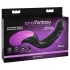 Anal Fantasy - vibrador de próstata pulsante (negro)